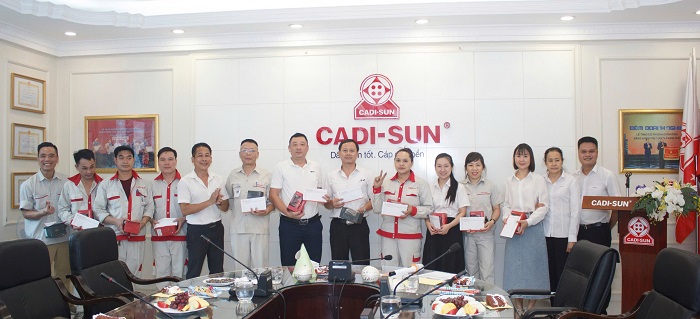 CADI-SUN tổ chức sinh nhật cho cán bộ, công nhân viên